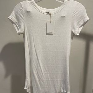 Aritzia Desiree White T-Shirt